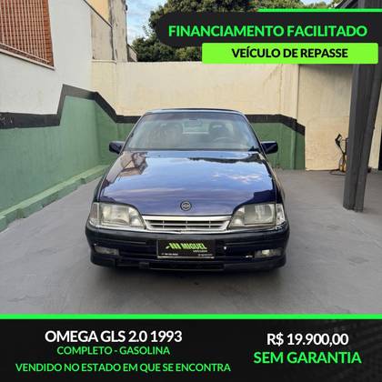 CHEVROLET OMEGA 2.0 MPFI GL 8V ÁLCOOL 4P MANUAL CHEVROLET OMEGA 2.0 MPFI GL 8V ÁLCOOL 4P MANUAL